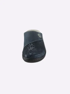 Pantoletten|Belvida Pantolette mittelblau