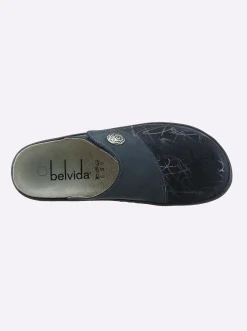 Pantoletten|Belvida Pantolette mittelblau