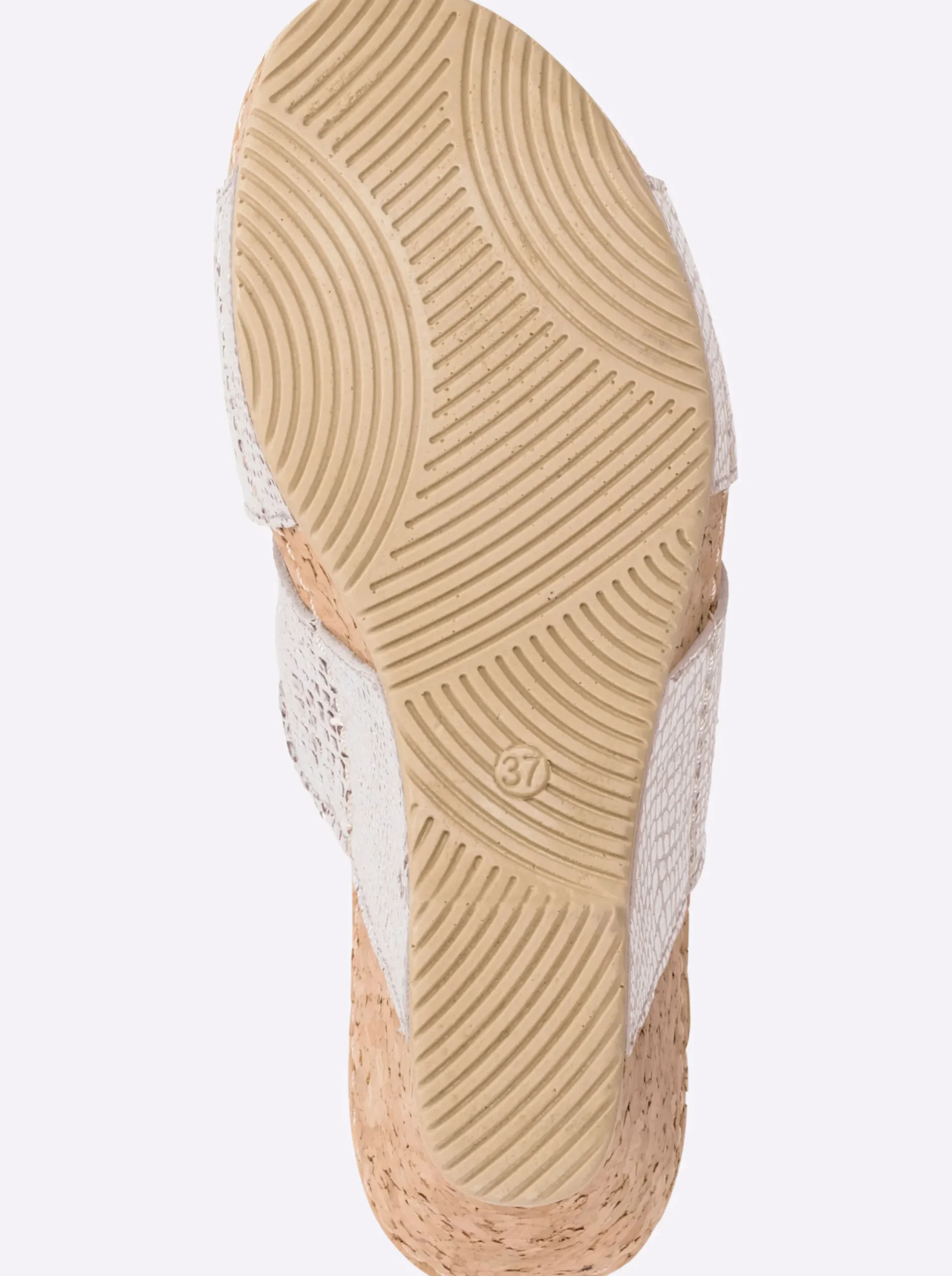Pantoletten|Mubb Pantolette silberfarben