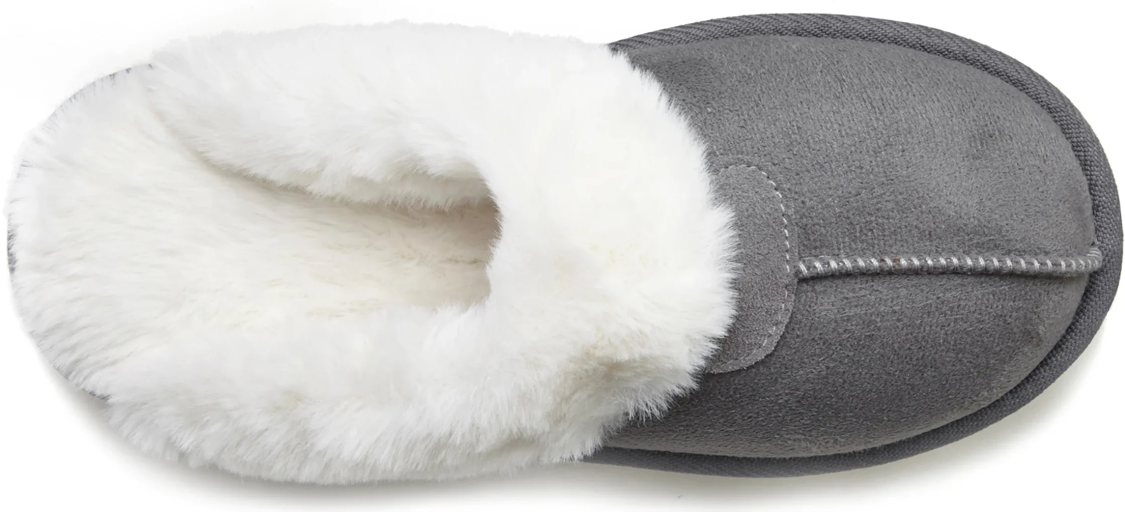 Pantoletten|Vivance Pantolette grau
