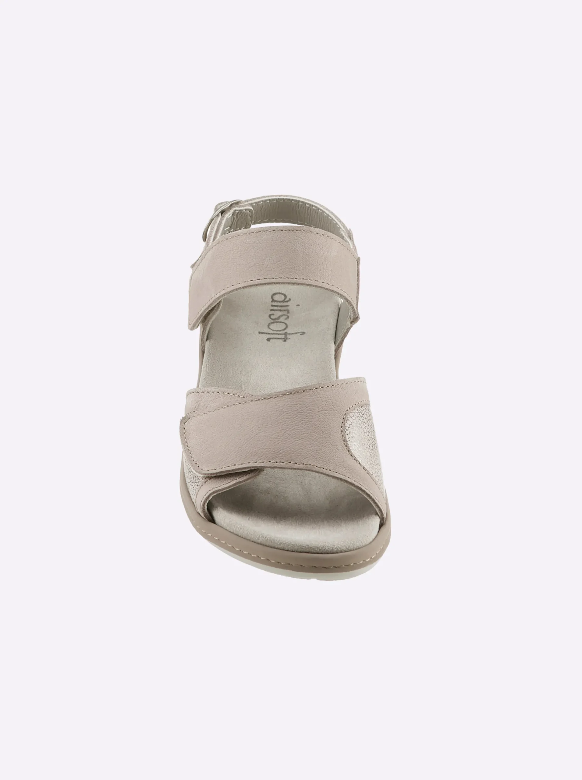 Sandalen & Sandaletten|airsoft comfort+ Pantolette beige
