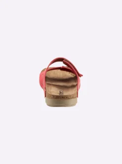 Pantoletten|Fischer Pantolette rot