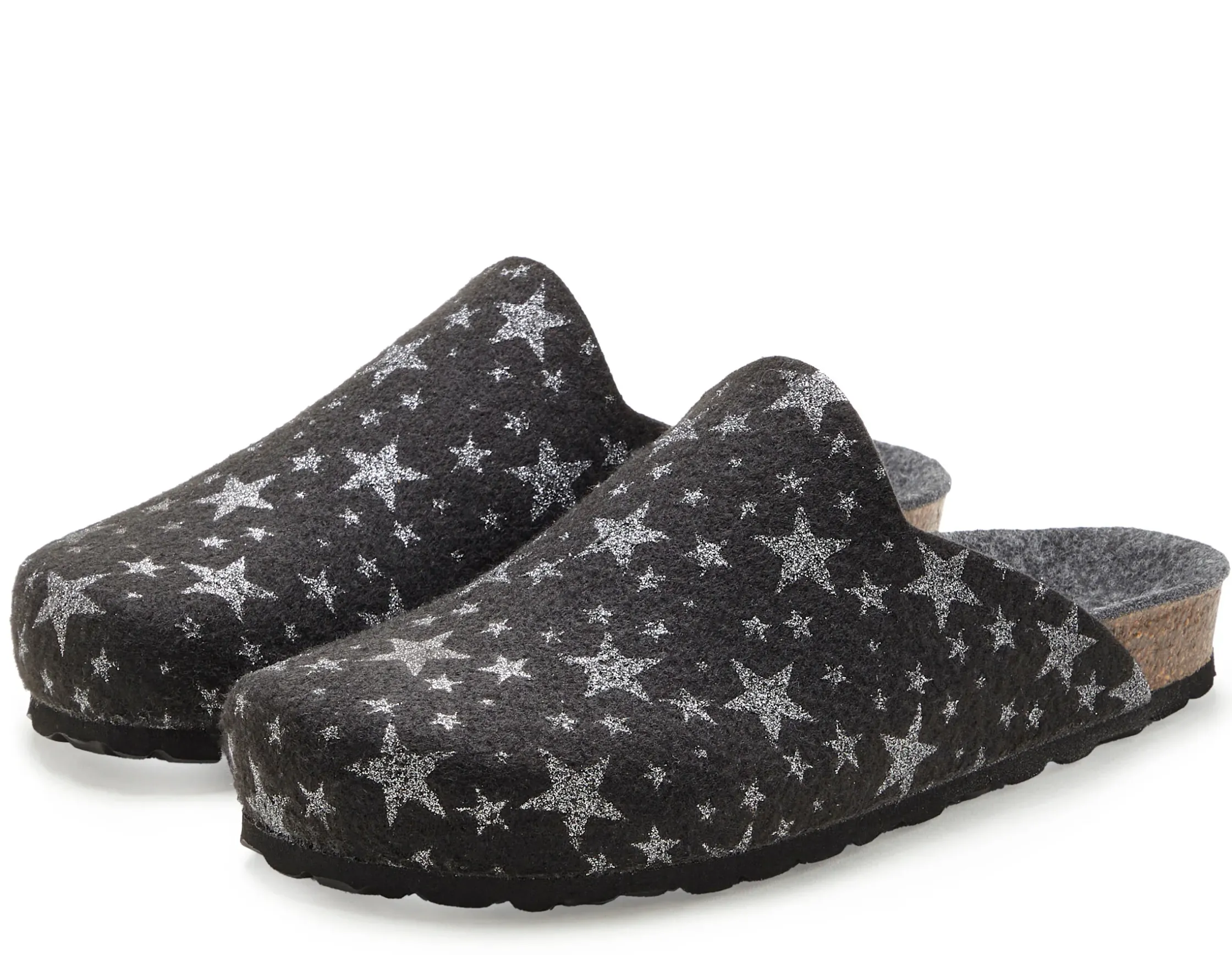 Pantoletten|Vivance Pantolette schwarz