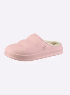 Pantoletten|heine Pantolette rosé