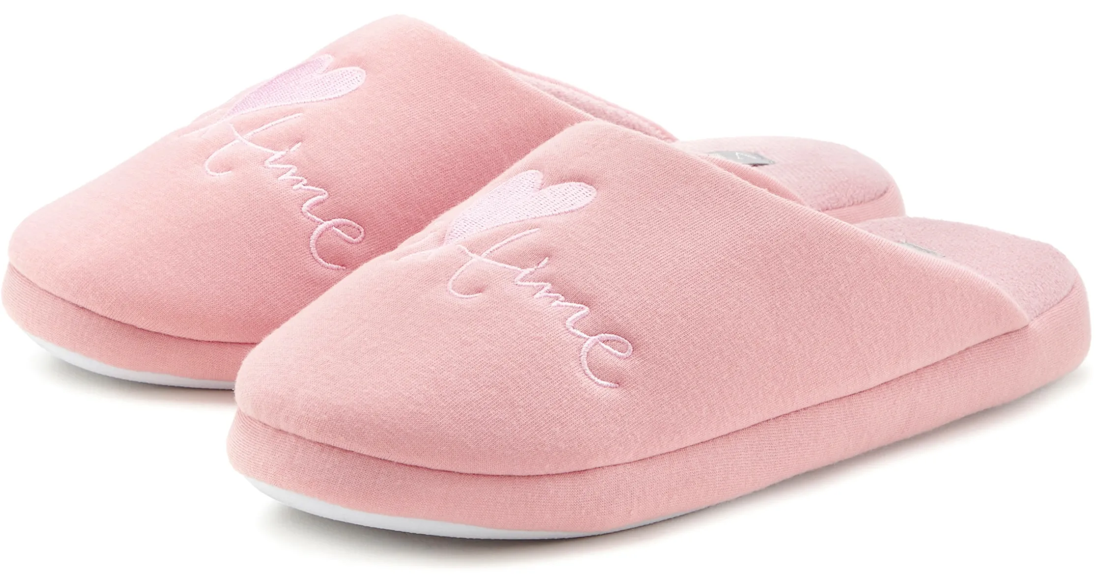 Pantoletten|Vivance Pantolette rose