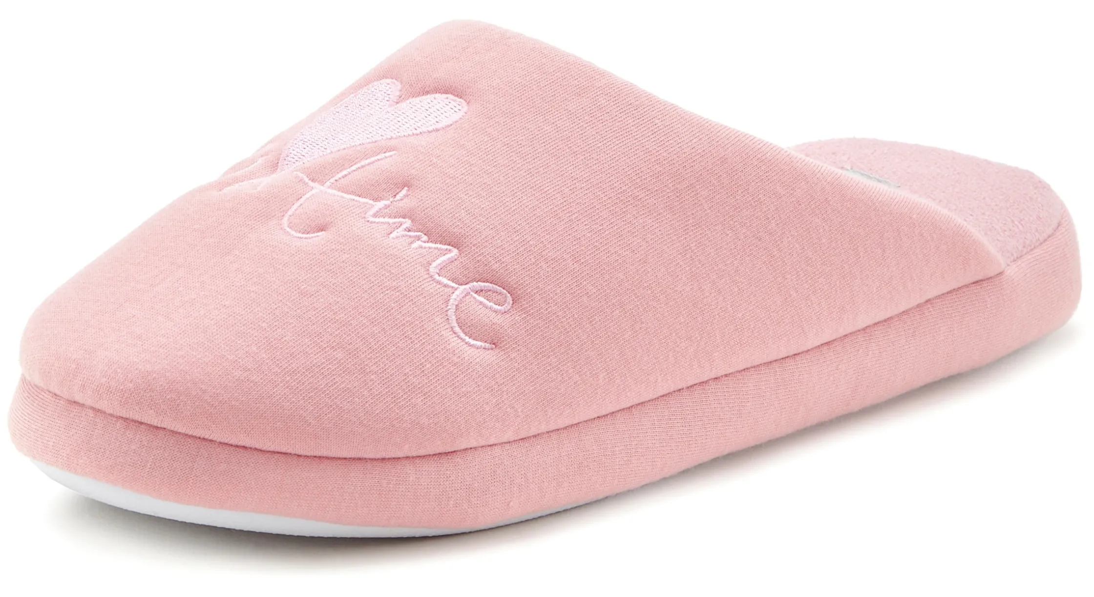 Pantoletten|Vivance Pantolette rose