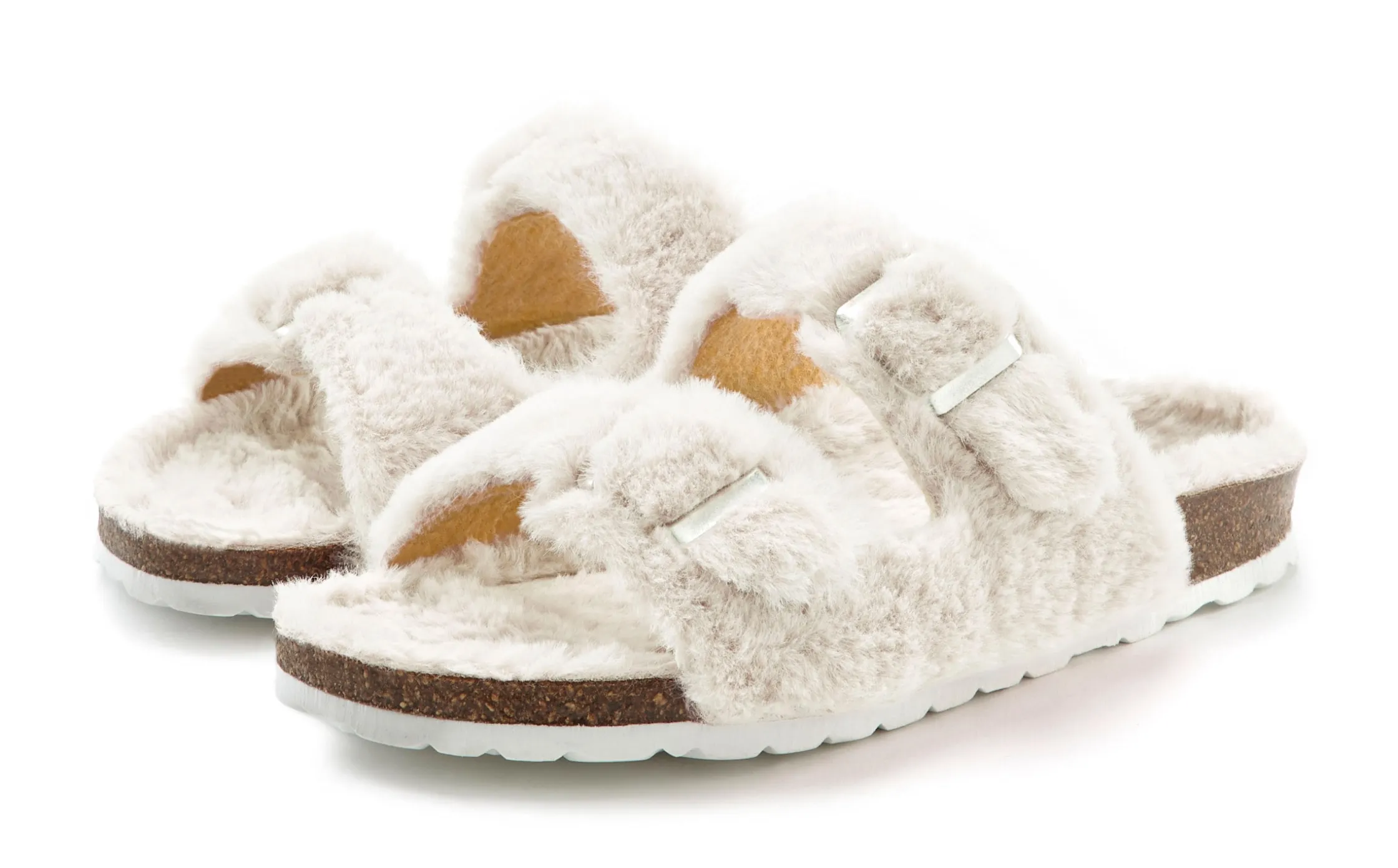 Pantoletten|Vivance Pantolette beige