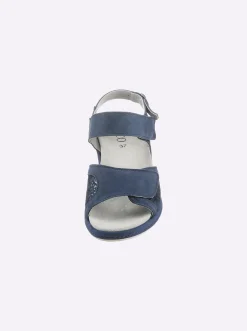 Sandalen & Sandaletten|airsoft comfort+ Pantolette jeansblau
