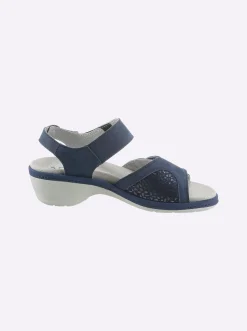 Sandalen & Sandaletten|airsoft comfort+ Pantolette jeansblau