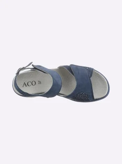 Sandalen & Sandaletten|airsoft comfort+ Pantolette jeansblau