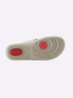 Pantoletten|airsoft modern+ Pantolette in komfortabler Weite H beige