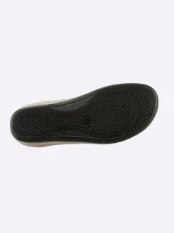 Pantoletten|Franken Schuhe Pantolette mit 2 Klettverschlüssen am Rist sand