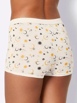 Unterhosen|wäschepur Panty weiß-bedruckt