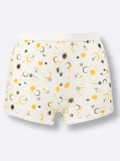 Unterhosen|wäschepur Panty weiß-bedruckt