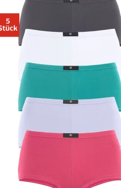 Unterhosen|H.I.S Panty anthrazit,weiß,mint,flieder,pink