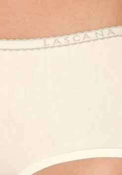 Unterhosen|LASCANA Panty grau-meliert,creme