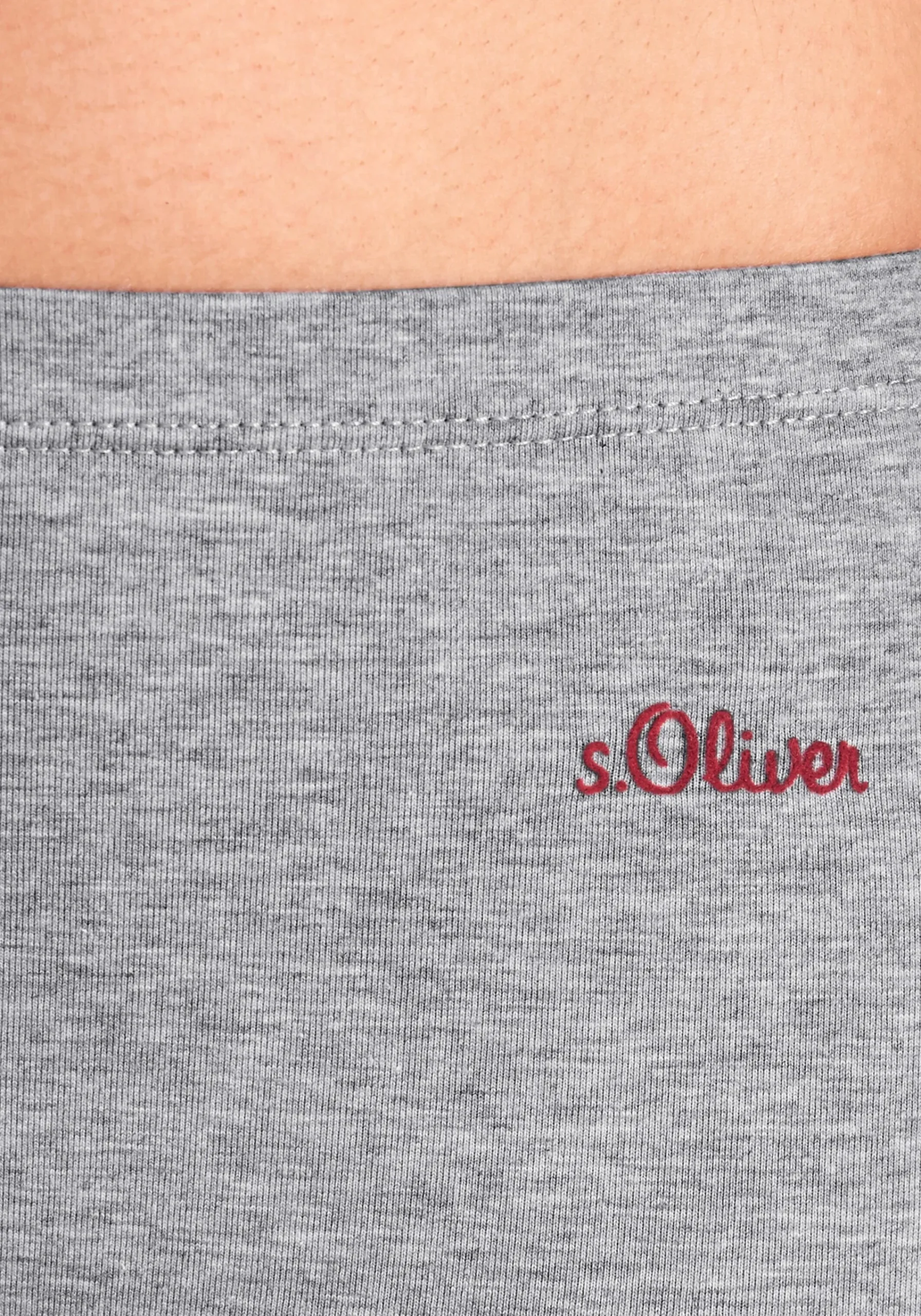 Unterhosen|s.Oliver Panty grau,schwarz,weiß