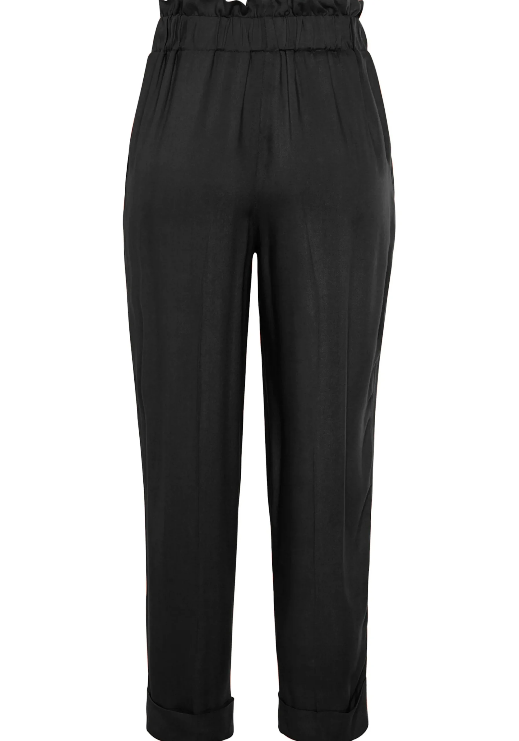 Strandmode|LASCANA Paperbag-Hose schwarz