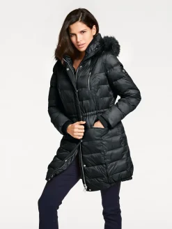 Jacken|heine Parka schwarz