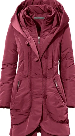 Mäntel|heine Parka bordeaux