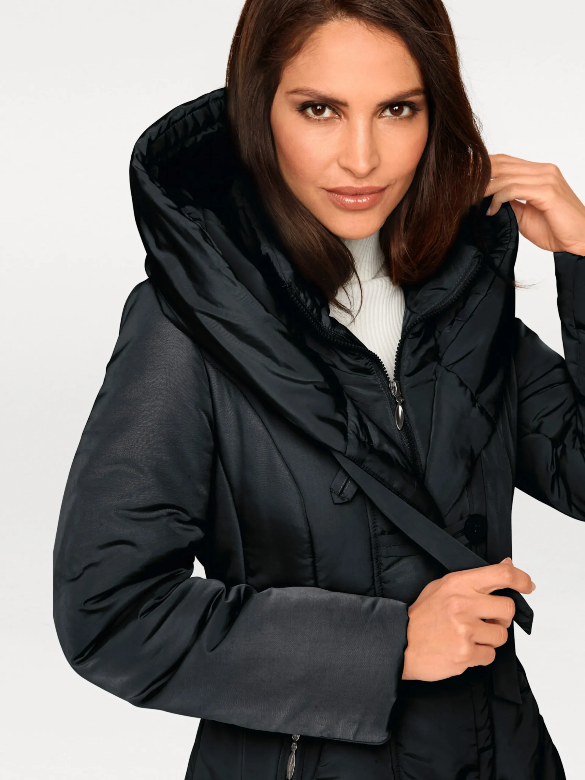 Mäntel|heine Parka schwarz