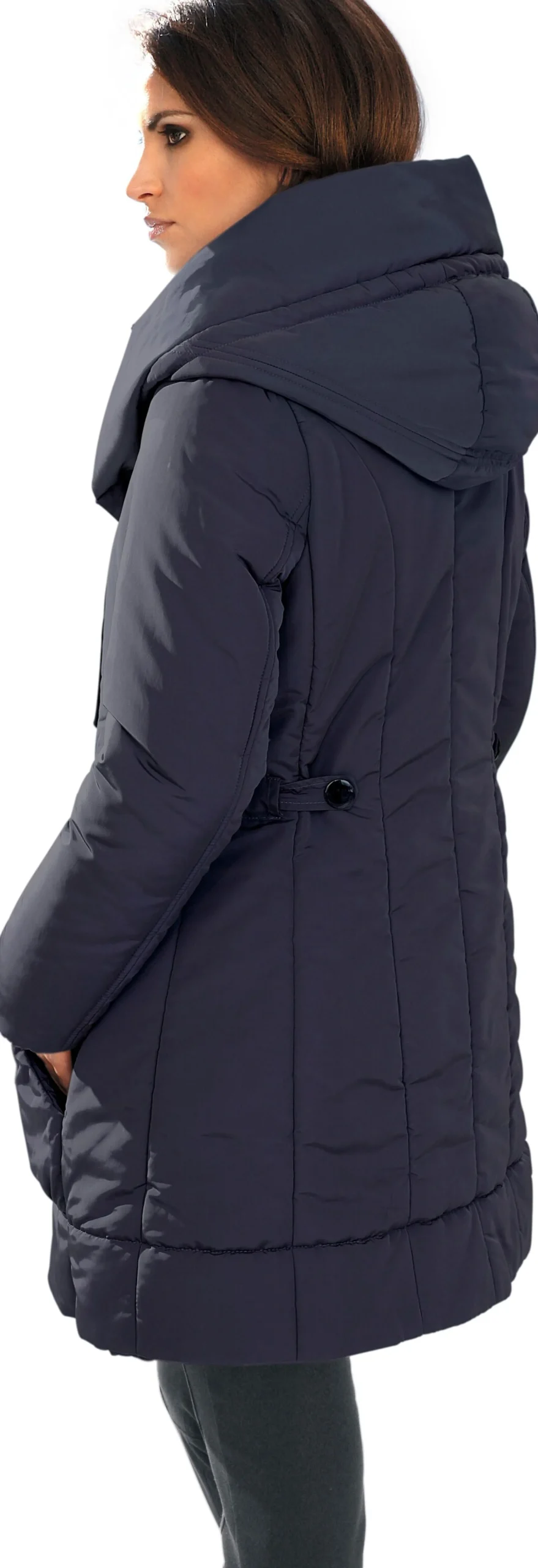 Jacken|Mäntel|heine Parka marine
