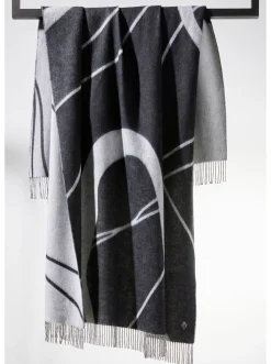 Wohndecken| Plaid anthrazit-grau