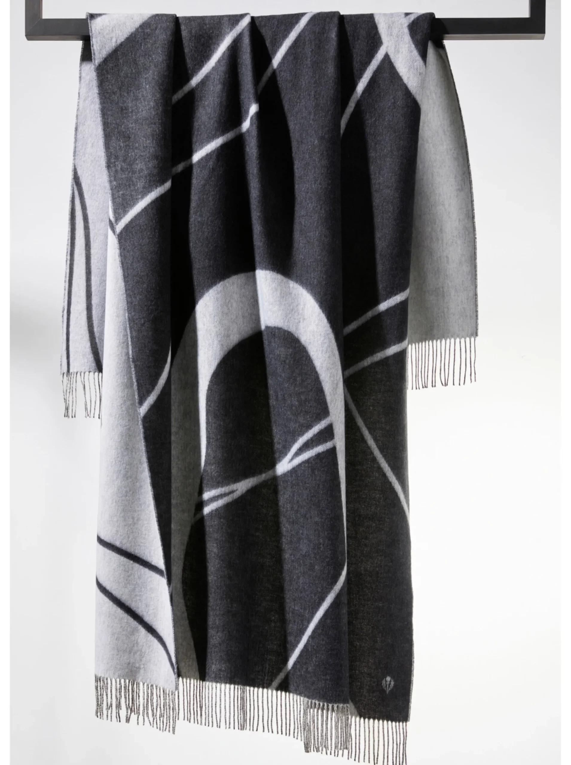 Wohndecken| Plaid anthrazit-grau