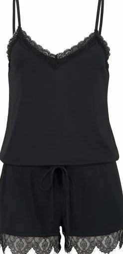 Strandmode|Homewear|LASCANA Playsuit schwarz