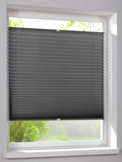 Gardinen & Rollos|heine home Plissee-Jalousie grau