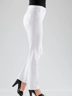 Hosen|Stehmann Comfort line 5-Pocket-Hose in elastischer Qualität weiß