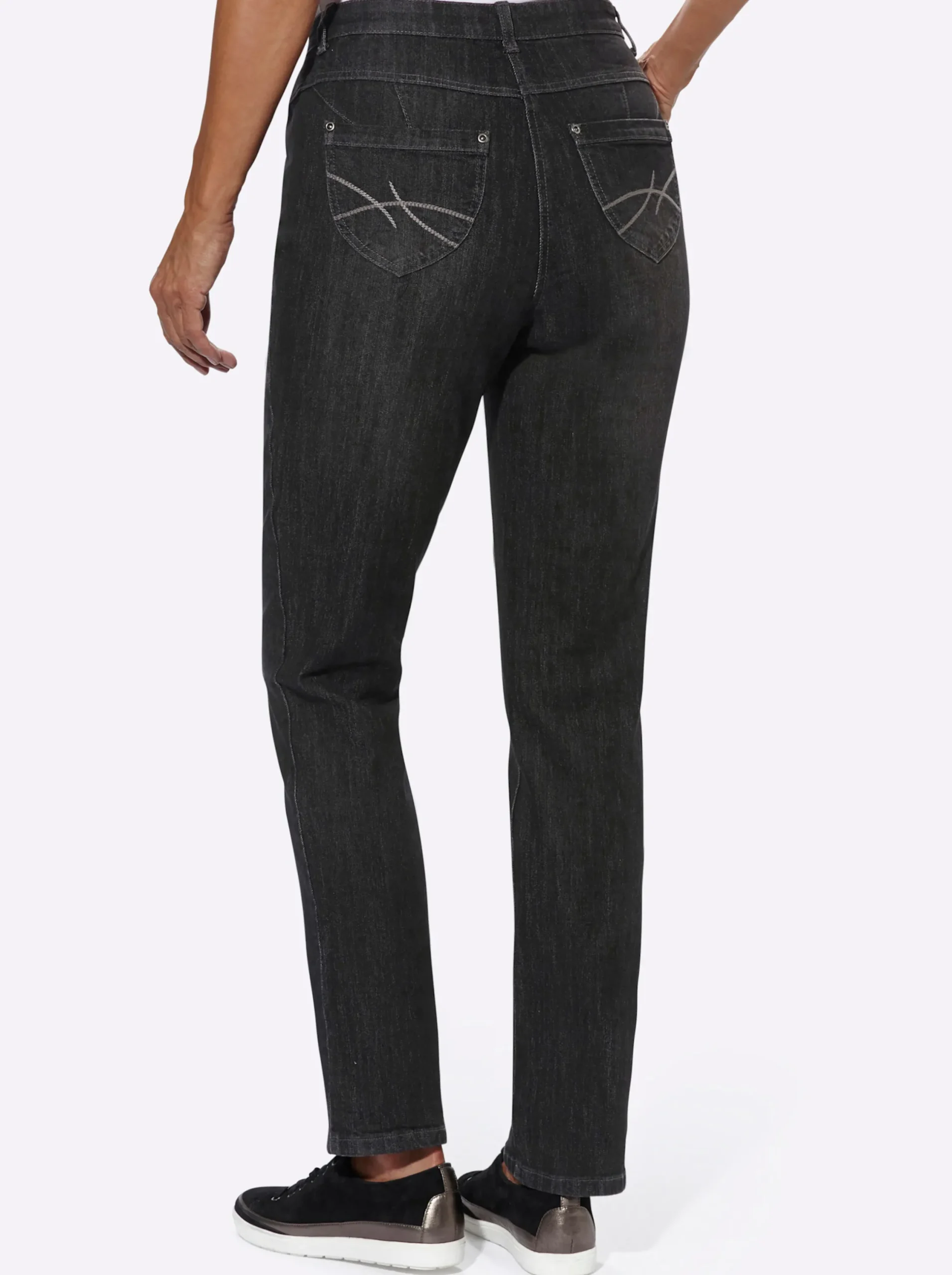 Basics| 5-Pocket-Jeans black-denim