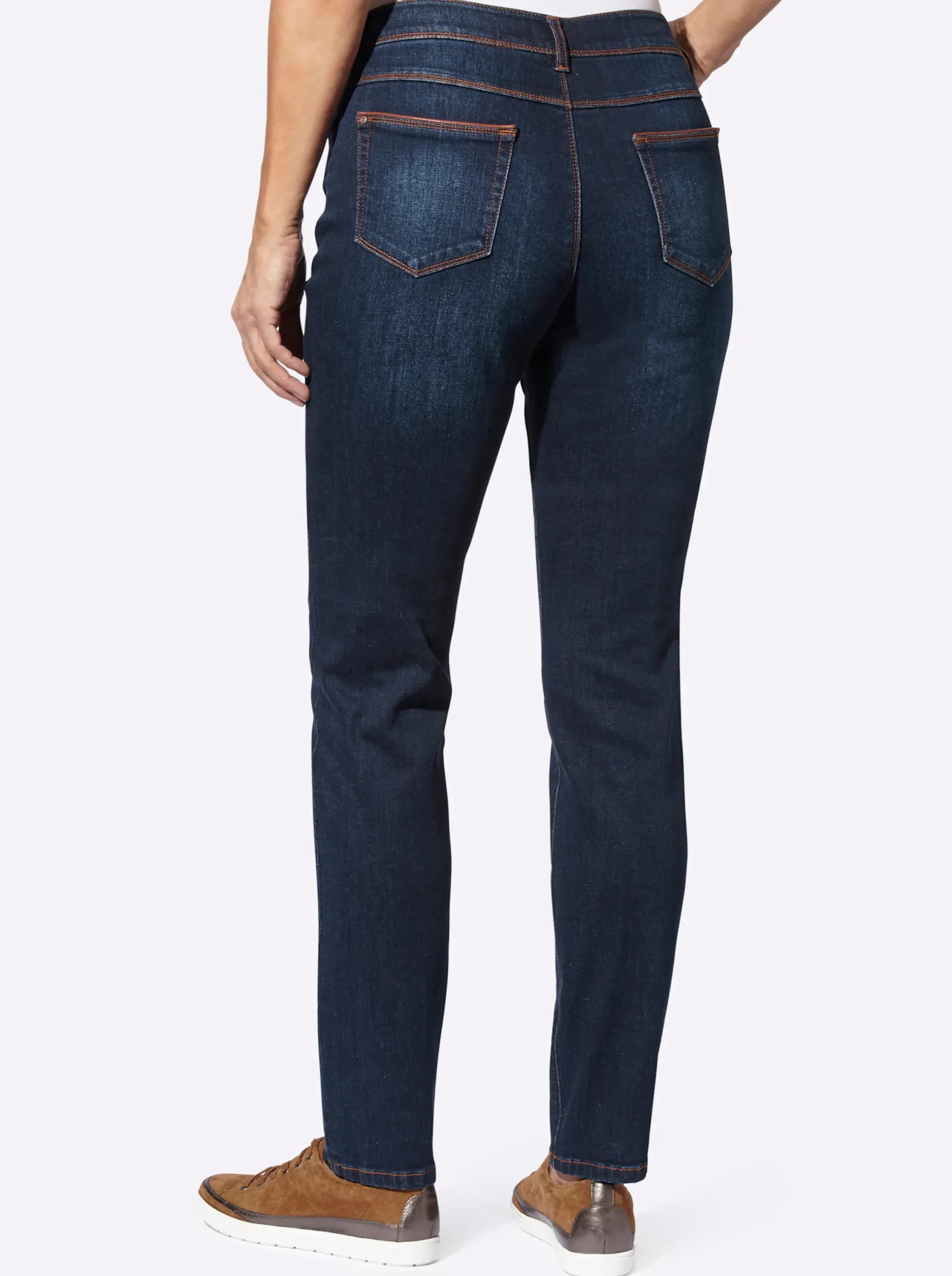 Jeans| 5-Pocket-Jeans darkblue