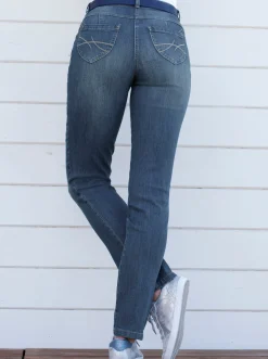 Jeans| 5-Pocket-Jeans blue-stone-washed