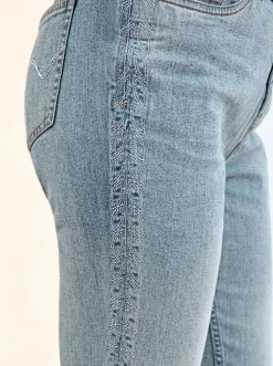 Jeans|heine 5-Pocket-Jeans mit hohem Stretch-Anteil blue-bleached