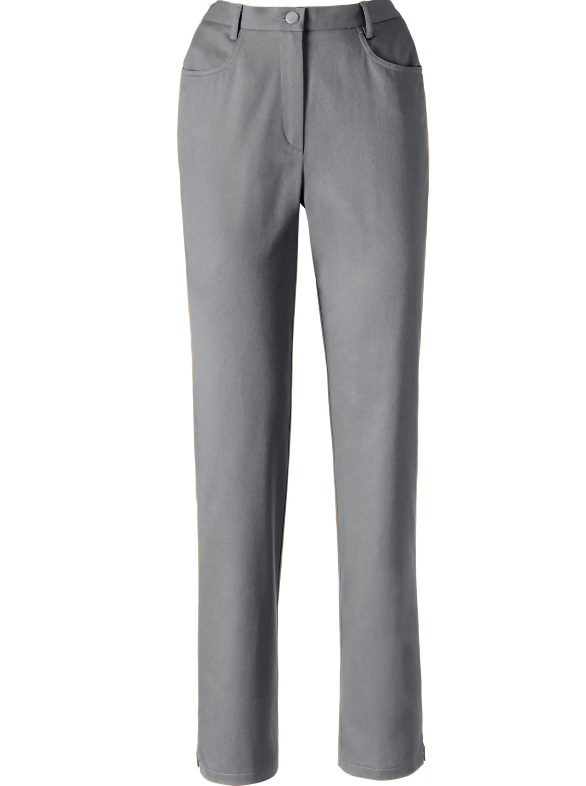 Basics| 5-Pocket-Jeans mit Stretch-Anteil grey-denim