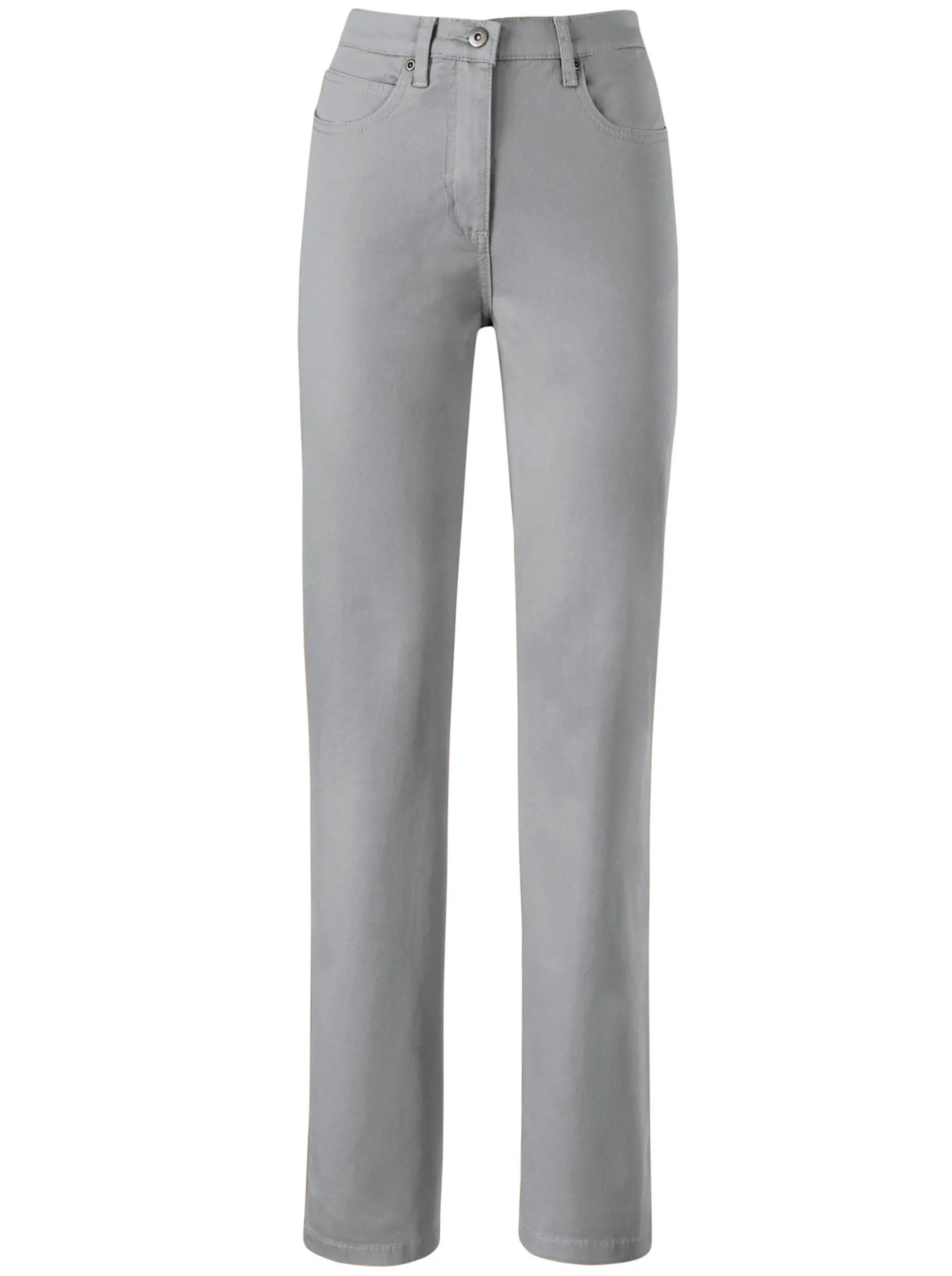 Jeans| 5-Pocket-Jeans mit Stretch-Anteil grey-denim