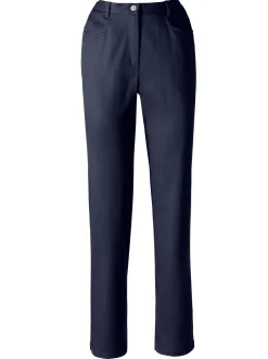 Jeans| 5-Pocket-Jeans mit Stretch-Anteil marine