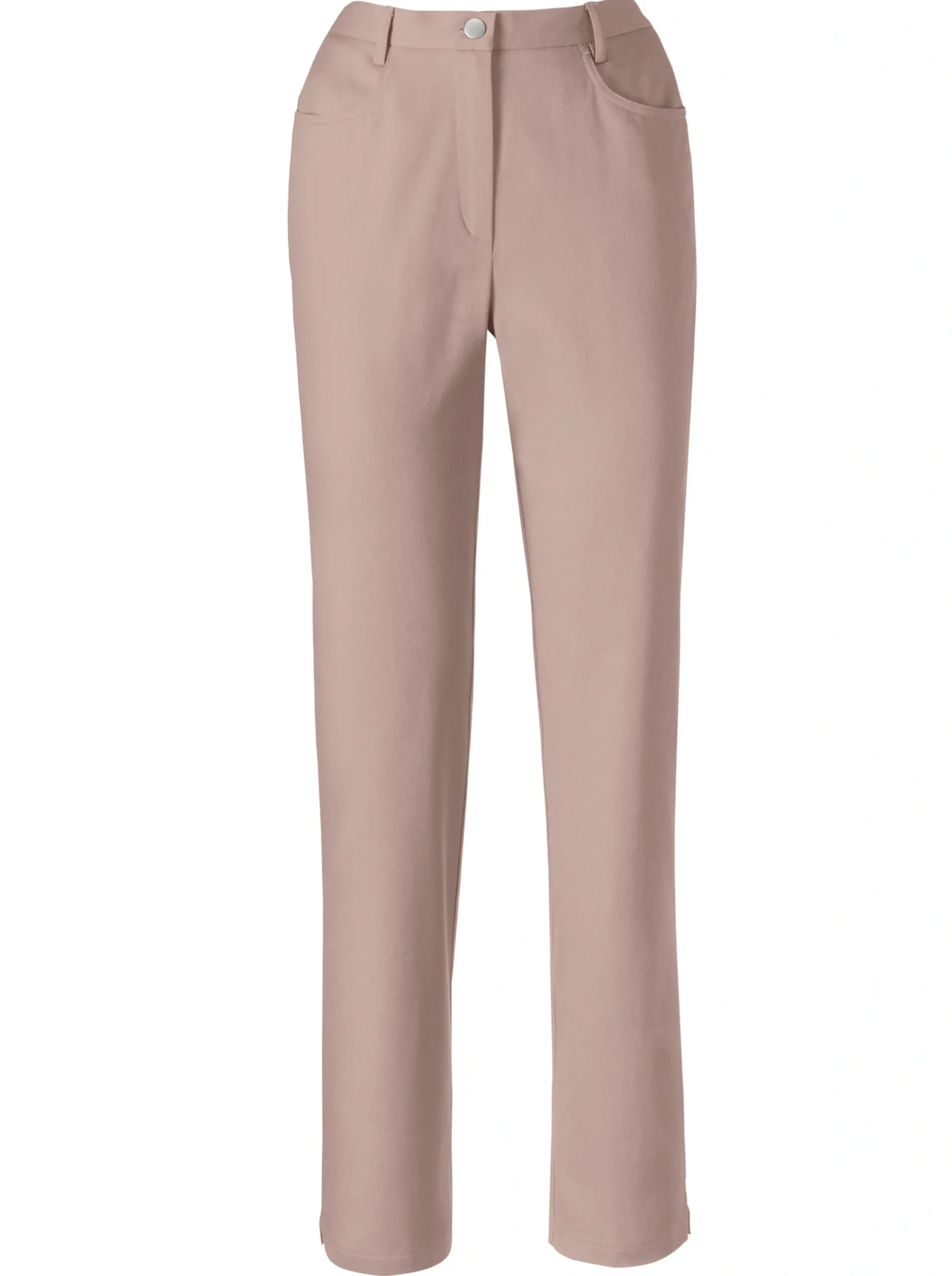 Basics| 5-Pocket-Jeans mit Stretch-Anteil altrosé
