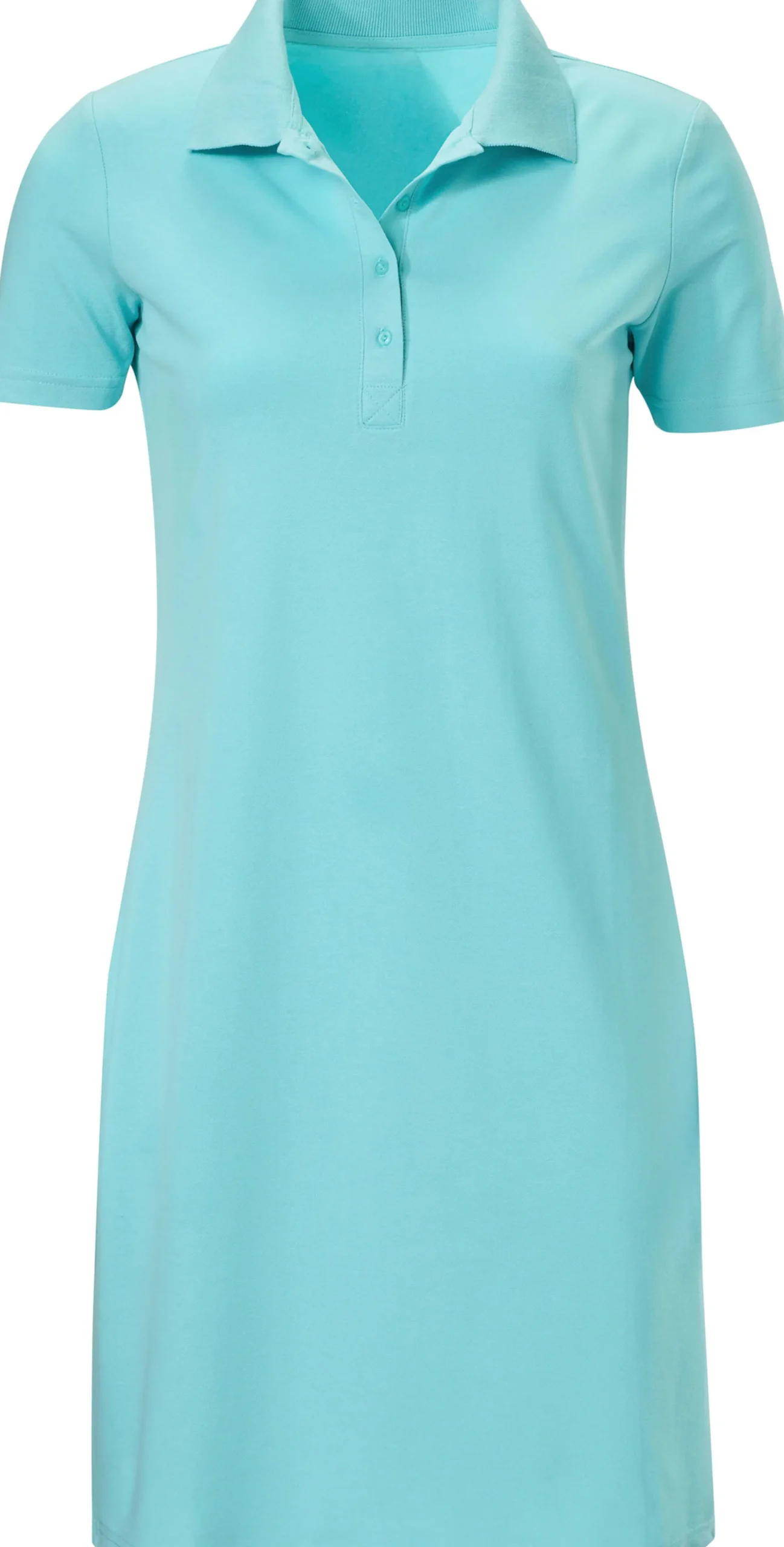 Kleider|heine Polokleid türkis