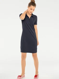 Strandkleider|Kleider|heine Polokleid marine