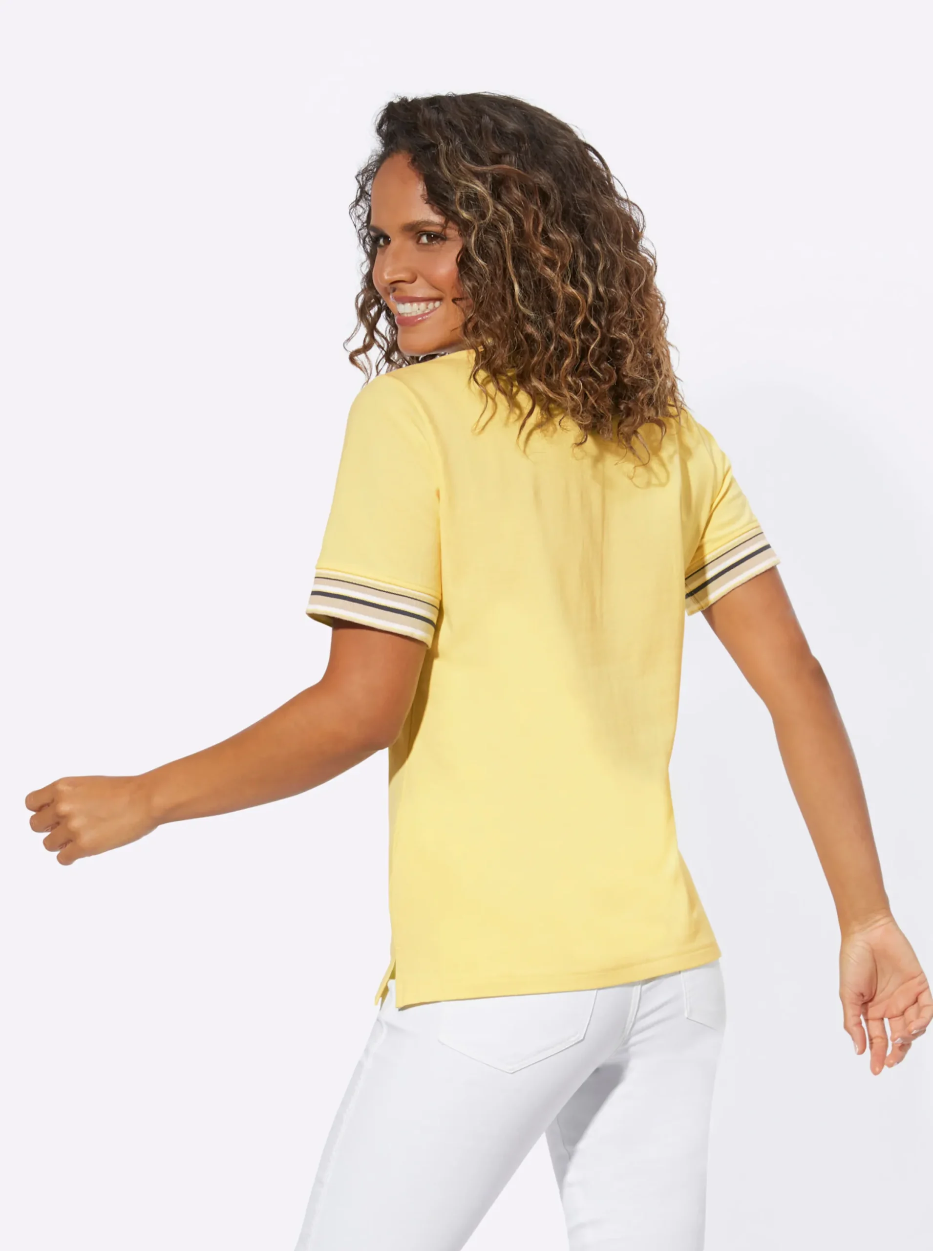Shirts| Poloshirt zitrone