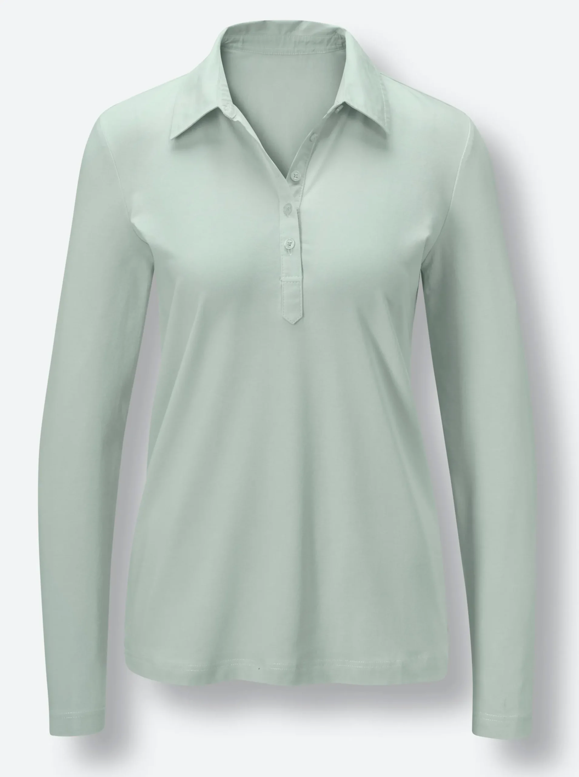 Shirts|CREATION L PREMIUM Poloshirt kalkmint