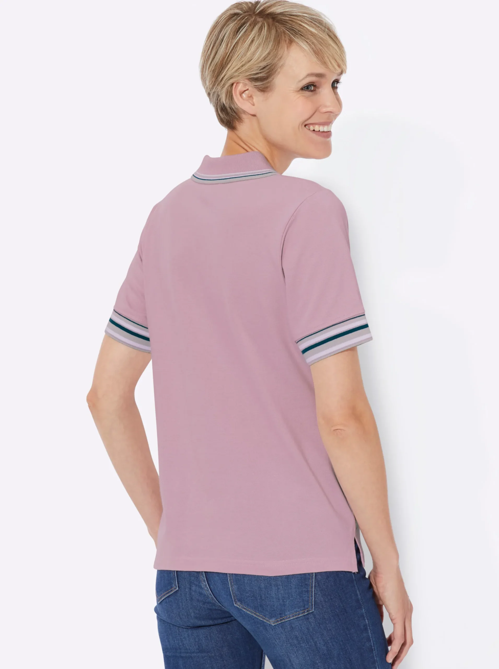 Shirts| Poloshirt rosé
