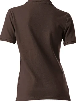 Strandmode|Shirts|heine Poloshirt in Pikee-Qualität braun