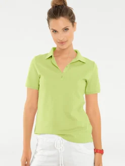 Shirts|heine Poloshirt in Pikee-Qualität kiwi