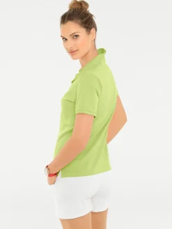 Shirts|heine Poloshirt in Pikee-Qualität kiwi