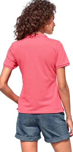 Strandmode|heine Poloshirt in Pikee-Qualität koralle