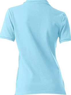 Strandmode|heine Poloshirt in Pikee-Qualität bleu