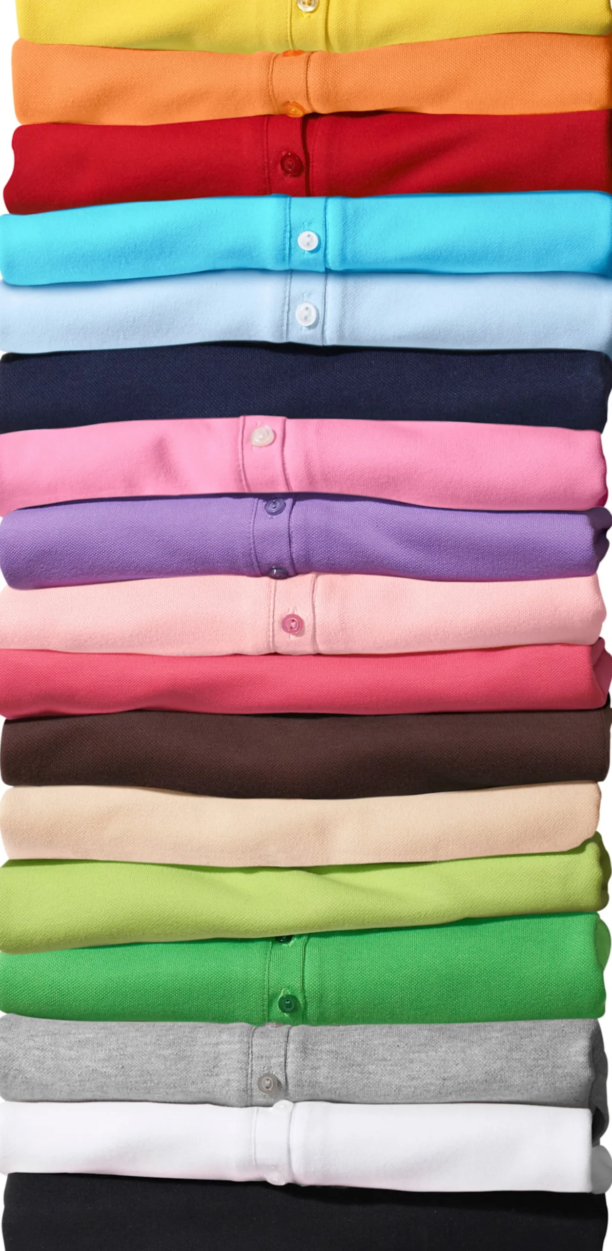 Strandmode|Shirts|heine Poloshirt in Pikee-Qualität flieder
